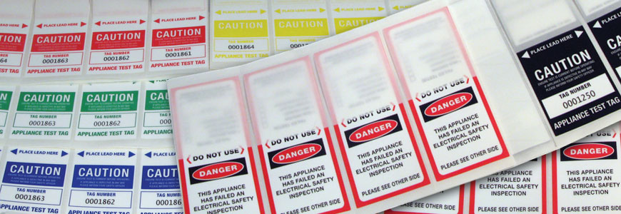 Test Tags | Appliance Test Tags | Express Labels